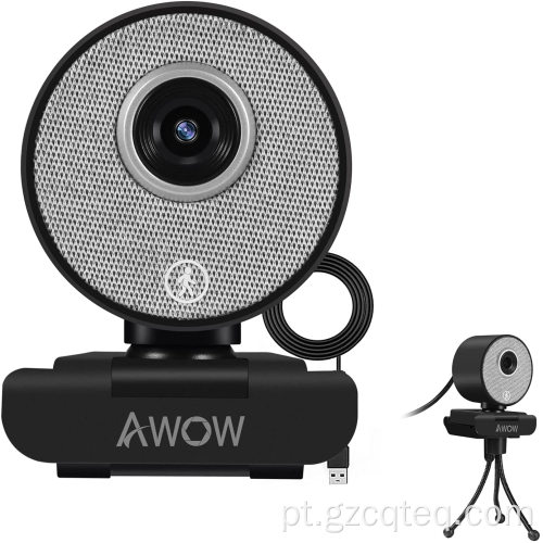 Webcam Web Cam Full HD 2K com microfone